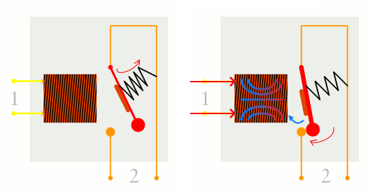常開和常閉繼電器如何使用一個(gè)電路打開第二個(gè)電路，繼電器的工作電路圖？