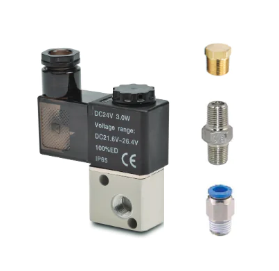 氣動電磁閥按工作原理、材質和使用場景分類